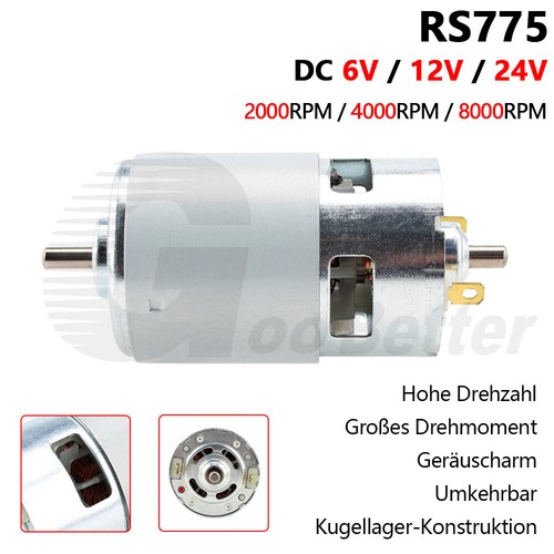 Rs775 permanentmagnet motor - permanentmagnet, dc